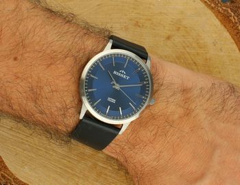 Męski zegarek Bisset Antorn BSCF25DIDX03BX z tytanową kopertą, skórzanym paskiem i mechanizmem RONDA SWISS EOL. Szafirowe szkło i wodoszczelność 30M – elegancja na co dzień.4.jpg